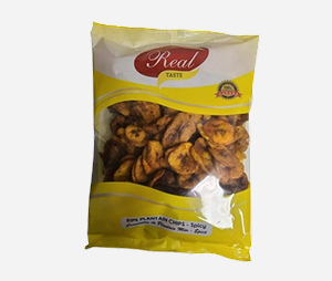 ripe spicy plantain chips